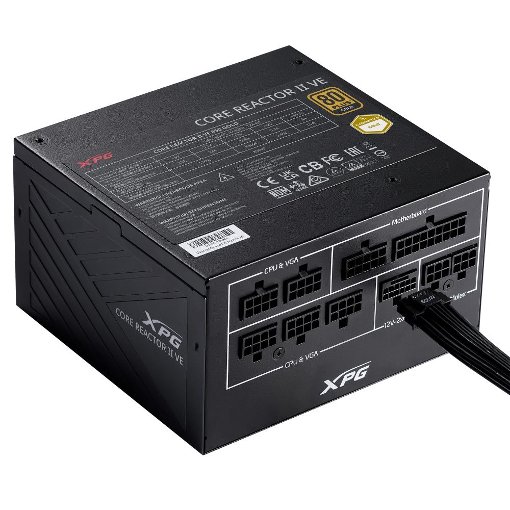 CASE PSU ATX 750W/COREREACTORIIVE750GBKCEU ADATA