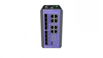 EXTREME 12-PORT INDUSTRIAL SWITCH 4X1GB 90W POE, 4X1GB 90W POE SHARED WITH 4X1GB SFP, PLUS 4 10GB SFP+