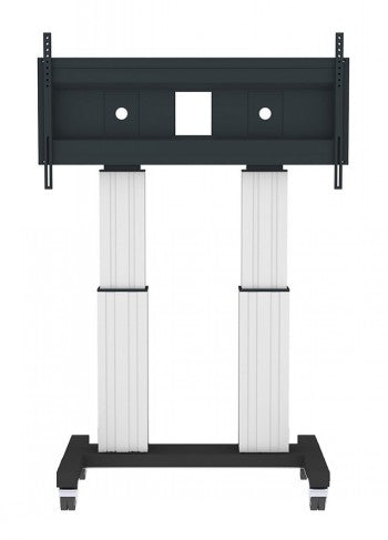 NEWSTAR MOTORISED MOBILE FLOOR STAND - VESA 300X200 UP TO 1200X600 70-120" SILVER