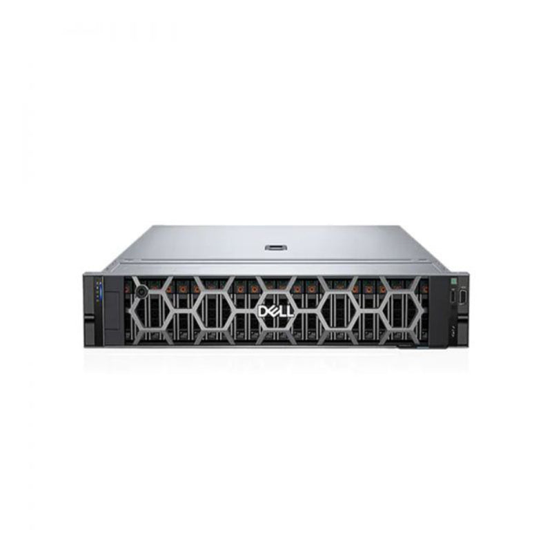 PE R760XS/Chassis 8x 2.5" SAS/SATA/Intel Xeon Silver 4410Y (30M Cache, 16GT)/16GB/1x480GB SSD SATA Read Intensive 6Gbps 512 2.5in Hot-plug AG Drive, 1 DWPD/Rails Without CA/Bezel/No NIC/Front PERC H755 Front Load/iDRAC9 Enterprise 16G
