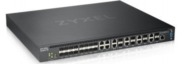 ZYXEL XS3800-28, 28-PORT 10GBE L2+ MANAGED SWITCH NEBULA FLEX PRO (DUAL AC,1 YEAR NCC PRO PACK LICENSE BUNDLED)