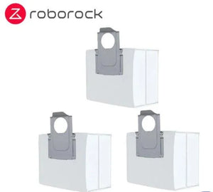 Vacuum Cleaner Accessory|ROBOROCK|Disposable Dust Bag 4pcs|White|For OC0/Q70+/Q70 Max+/OC5/Q75+/Q75 Max+/Q55+/O35/S75 MaxV Ultra/S70 Pro Ultra/S80 Pro Ultra/S85 Pro Ultra/OC0-D/S80+/Q80 Max+/OC5-D/S85+/Q85 Max+/Q55 Pro+/S70 Max Ultra/S75 Max Ultra/Q5...