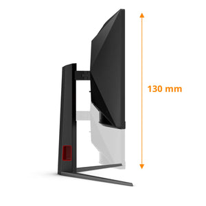 AOC G4 CU34G4/69, 86.4 cm (34"), 3440 x 1440 pixels, 1 ms, Black, Red