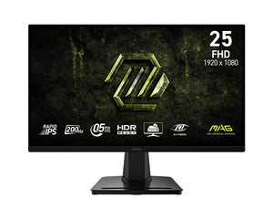 LCD Monitor|MSI|24.5 "|1920 x 1080 pixels|Full HD|Native aspect ratio 16:9|LCD|Flat|MAG256FE20