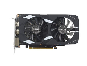 Graphics Card|ASUS|NVIDIA GeForce GTX 1650|4 GB|GDDR6|128 bit|PCIE 3.0 16x|Dual Slot Fansink|1xDVI-D|1xHDMI|1xDisplayPort|DUAL-GTX1650-O4GD6-P-EVO