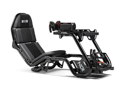 Next Level Racing | Steel | Racing Simulator Cockpit | F-GT Pro Formula and GT Grey Edition | Grey