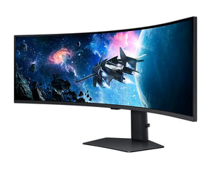 LCD Monitor|SAMSUNG|Odyssey G9|49"|Gaming/Curved|Panel VA|5120x1440|32:9|240Hz|1 ms|Swivel|Height adjustable|Tilt|Colour Black|LS49CG954EUXEN