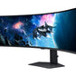 LCD Monitor|SAMSUNG|Odyssey G9|49"|Gaming/Curved|Panel VA|5120x1440|32:9|240Hz|1 ms|Swivel|Height adjustable|Tilt|Colour Black|LS49CG954EUXEN