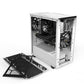 Case|BE QUIET|Pure Base 500 Window White|MidiTower|Not included|ATX|MicroATX|MiniITX|Colour White|BGW35