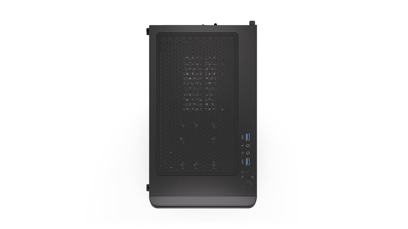 Case|ENDORFY|Ventum 200 Air|MicroTower|Case product features Transparent panel|Not included|ATX|MicroATX|MiniITX|Colour Black|EY2A002