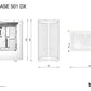 Case|BE QUIET|PURE BASE 501 DX|MidiTower|Case product features Transparent panel|Not included|ATX|MicroATX|MiniITX|Colour White|BGW77