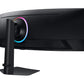 LCD Monitor|SAMSUNG|Odyssey G9|49"|Gaming/Curved|Panel VA|5120x1440|32:9|240Hz|1 ms|Swivel|Height adjustable|Tilt|Colour Black|LS49CG954EUXEN