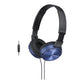Sony | Foldable Headphones | MDR-ZX310 | Headband/On-Ear | Blue