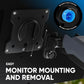 MONITOR ACC DESK MOUNT/17-45" GRAPHITE G95-G ONKRON