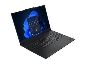 Lenovo ThinkPad E16 G3 AMD | Black | 16 " | IPS | WUXGA | 1920 x 1200 pixels | Anti-glare | AMD Ryzen 5 | 230 | 16 GB | SO-DIMM DDR5 | Solid-state drive capacity 512 GB | AMD Radeon 760M Graphics | Windows 11 Pro | 802.11ax | Bluetooth version 5.3 |...
