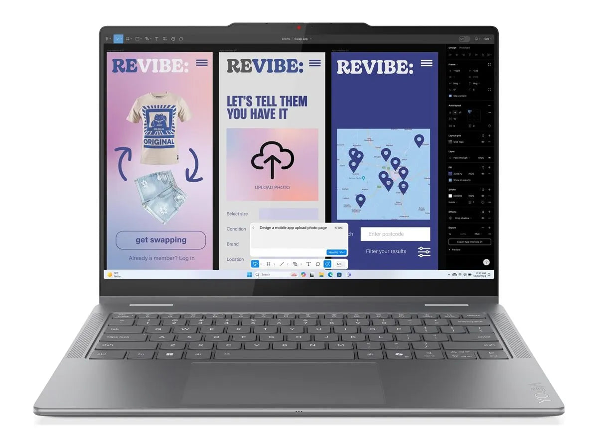 Lenovo | Yoga 7 2-in-1 14ILL10 Intel | Luna Grey | 14 " | OLED | Touchscreen | WUXGA | 1920 x 1200 pixels | Intel Core Ultra 7 | 256V | 16 GB | Soldered LPDDR5X | Solid-state drive capacity 512 GB | Intel Arc Graphics 140V | Windows 11 Home | 802.11b...