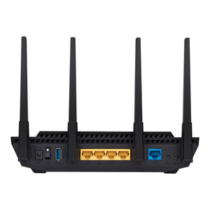 Wireless Router|ASUS|Wireless Router|3000 Mbps|Mesh|Wi-Fi 5|Wi-Fi 6|IEEE 802.11 b/g|IEEE 802.11n|USB 3.2|1 WAN|4x10/100/1000M|Number of antennas 4|RT-AX58U