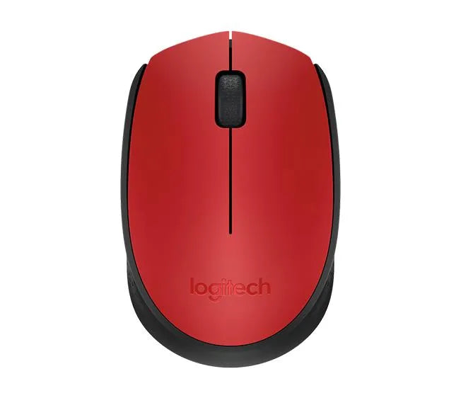 MOUSE USB OPTICAL WRL M171/RED 910-004641 LOGITECH