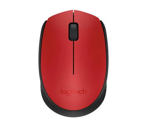 MOUSE USB OPTICAL WRL M171/RED 910-004641 LOGITECH