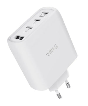 MOBILE CHARGER WALL MAXO 65W/4-PORT GAN WHITE 26068 TRUST