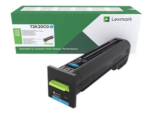 LEXMARK PB Toner cyan 8K CS820 CX82x