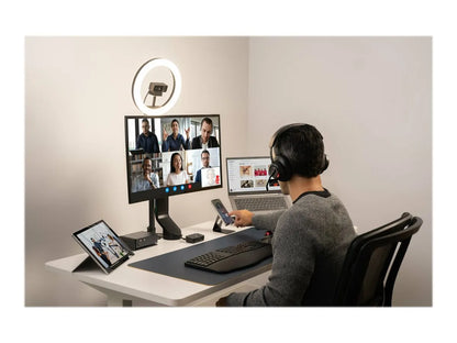 KENSINGTON space-saving monitor arm