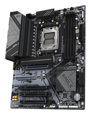 Mainboard|GIGABYTE|AMD B650|Socket AM5|ATX|RAM DDR5-SDRAM|4xSlots|Wi-Fi Yes|Bluetooth Yes|3xNumber of M.2 (M) slots|B650EAGLEAX1.2