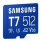 MEMORY MICRO SDXC T7 512GB/V30 MB-MB512T/WW SAMSUNG