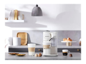 Delonghi | Coffee Machine | EN510.W Lattissima One | Pump pressure 19 bar | Built-in milk frother | Automatic | 1450 W | White