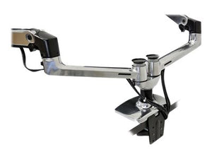 ERGOTRON LX Dual Side-by-Side Arm silver