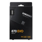 SAMSUNG SSD 870 EVO 500GB 2.5inch SATA