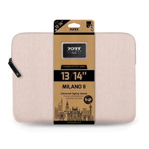 PORT DESIGNS MILANO II ECO | Laptop Sleeve | Pink