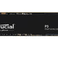 SSD|CRUCIAL|P3|4TB|M.2|PCIE|NVMe|3D NAND|Write speed 3000 MBytes/sec|Read speed 3500 MBytes/sec|TBW 800 TB|CT4000P3SSD8