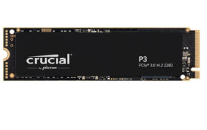 SSD|CRUCIAL|P3|4TB|M.2|PCIE|NVMe|3D NAND|Write speed 3000 MBytes/sec|Read speed 3500 MBytes/sec|TBW 800 TB|CT4000P3SSD8