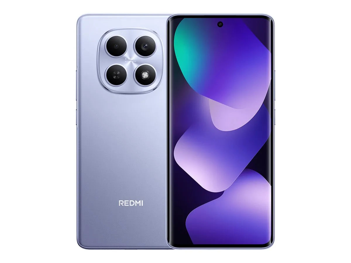 Xiaomi | Redmi | Note 15 | Purple | 6.77 " | AMOLED | 1080 x 2392 pixels | Mediatek | Internal RAM 6 GB | 128 GB | Dual SIM | 4G | Main camera resolution 108 MP | Secondary camera resolution 20 MP | Android | 15 | 6000 mAh