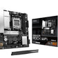 Mainboard|ASROCK|AMD B850|Socket AM5|micro ATX|RAM DDR5-SDRAM|2xSlots|Wi-Fi Yes|Bluetooth Yes|1xNumber of M.2 (M) slots|B850MROCKWIFI