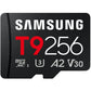Samsung microSDXC UHS-I Card | T9 | 256 GB | microSD | Flash memory class U3, V30, A2