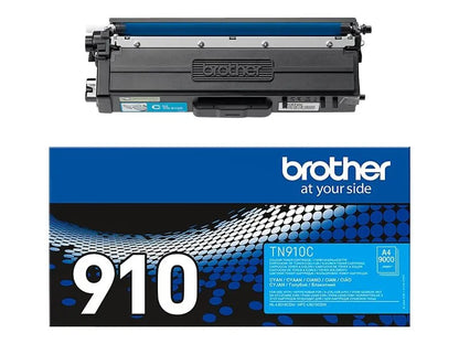 BROTHER TN910C Toner Cartridge Cyan HC