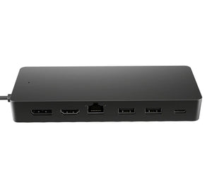 HP Universal USB-C Multiport Travel Hub 65W - 2 x USB 3.2, 2 x USB-C, 1 x DP, 1 x HDMI, 1 x RJ-45, 1 year