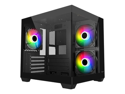 FSP Case | S140-BA | Black | Mini-ITX, uATX(M-ATX) | Power supply included No