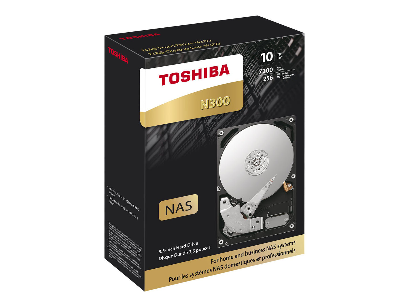 TOSHIBA N300 NAS Hard Drive 10TB