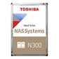 TOSHIBA N300 NAS Hard Drive 18TB 512MB