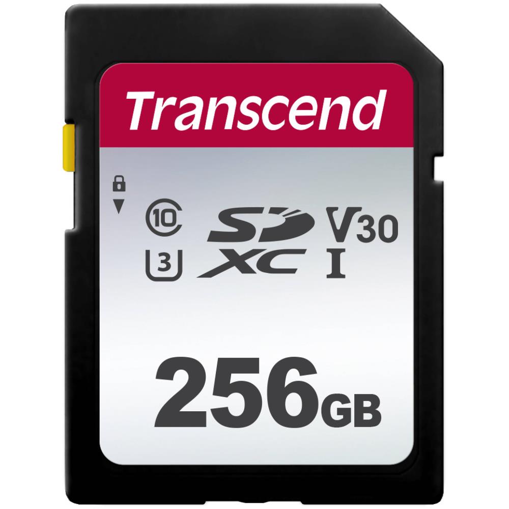 MEMORY SDXC 256GB UHS-I/C10 TS256GSDC300S TRANSCEND