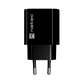 Natec Ribera USB Charger 1X USB-A + 1X USB-C 20W, Black