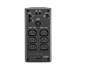 Schneider Electric APC Back-UPS Pro, Tower, 6x IEC C13 outlets, AVR, LCD, user-replaceable battery | BR900MI | 900 VA | 540 W | 230 V