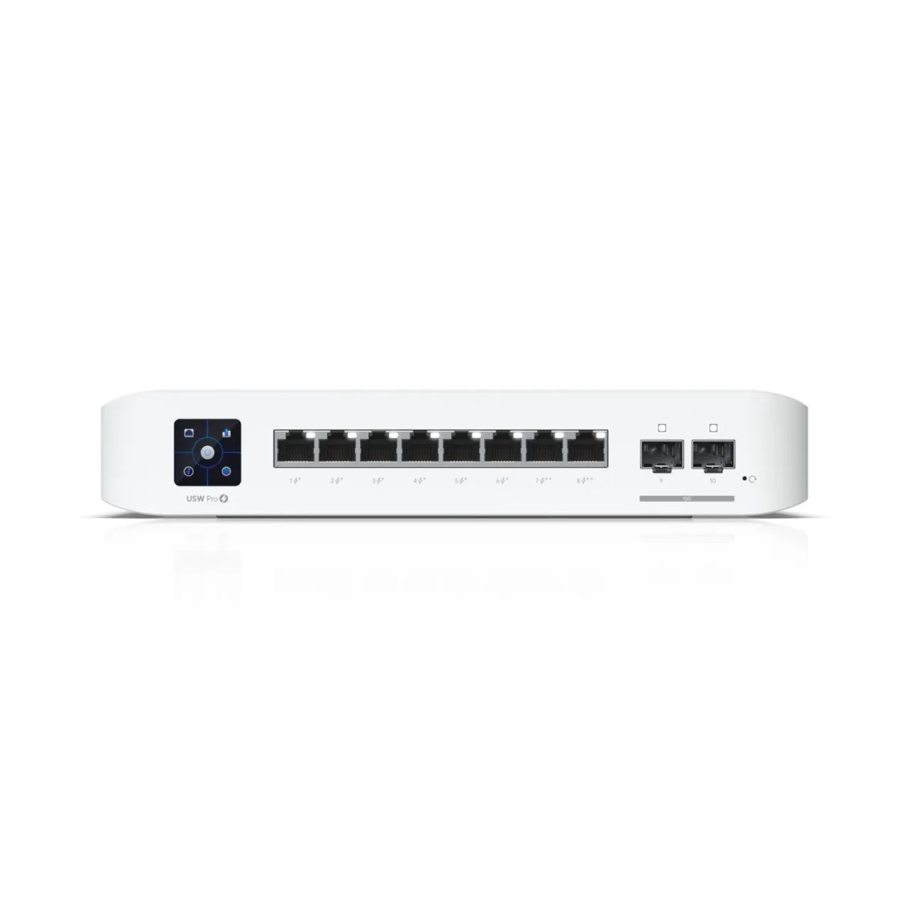 Switch|UBIQUITI|USW-PRO-8-POE|Type L3|2xSFP+|8xRJ45|PoE+ ports 8|120 Watts|USW-PRO-8-POE