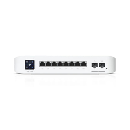 Switch|UBIQUITI|USW-PRO-8-POE|Type L3|2xSFP+|8xRJ45|PoE+ ports 8|120 Watts|USW-PRO-8-POE