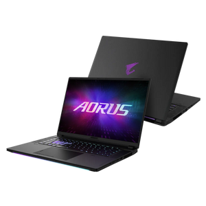Gigabyte Aorus Master 16 8XJJ4EEE64SP | Black | 16 " | WQXGA | 2560 x 1600 pixels | 240 Hz | AMD Ryzen 9 | 8940HX | 32 GB | Solid-state drive capacity 1000 GB | NVIDIA GeForce RTX 5070Ti | GDDR7 | 12 GB | Windows 11 Pro | 802.11be | Bluetooth version...