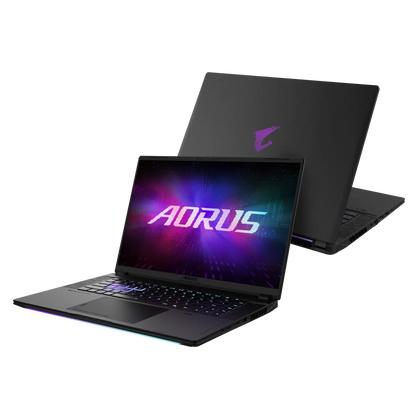 Gigabyte Aorus Master 16 8XJJ4EEE64SP | Black | 16 " | WQXGA | 2560 x 1600 pixels | 240 Hz | AMD Ryzen 9 | 8940HX | 32 GB | Solid-state drive capacity 1000 GB | NVIDIA GeForce RTX 5070Ti | GDDR7 | 12 GB | Windows 11 Pro | 802.11be | Bluetooth version...