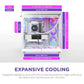 Case|NZXT|ATX/micro ATX/Mini-ITX/EATX|White|Midi Tower|PC|CM-H92FW-R1